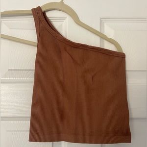 BRAND NEW one shoulder top!!